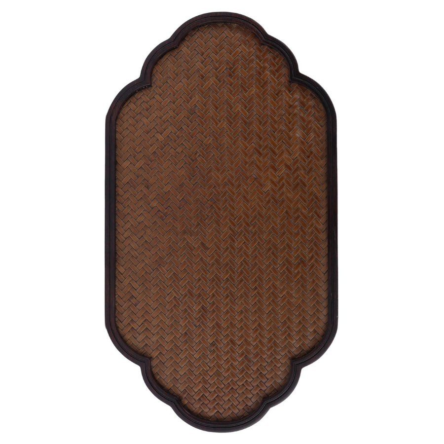 Mat Surface Bamboo Small Tea Tray Tea Plate for Teawares Teaset Saucers Tea CeremonyClouds