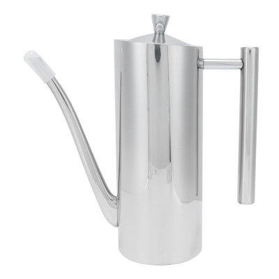 Stainless Steel Oil Pot Kitchen Household Oil Control Kettle for Sauce Vinegar Milk TeaL(700ml)