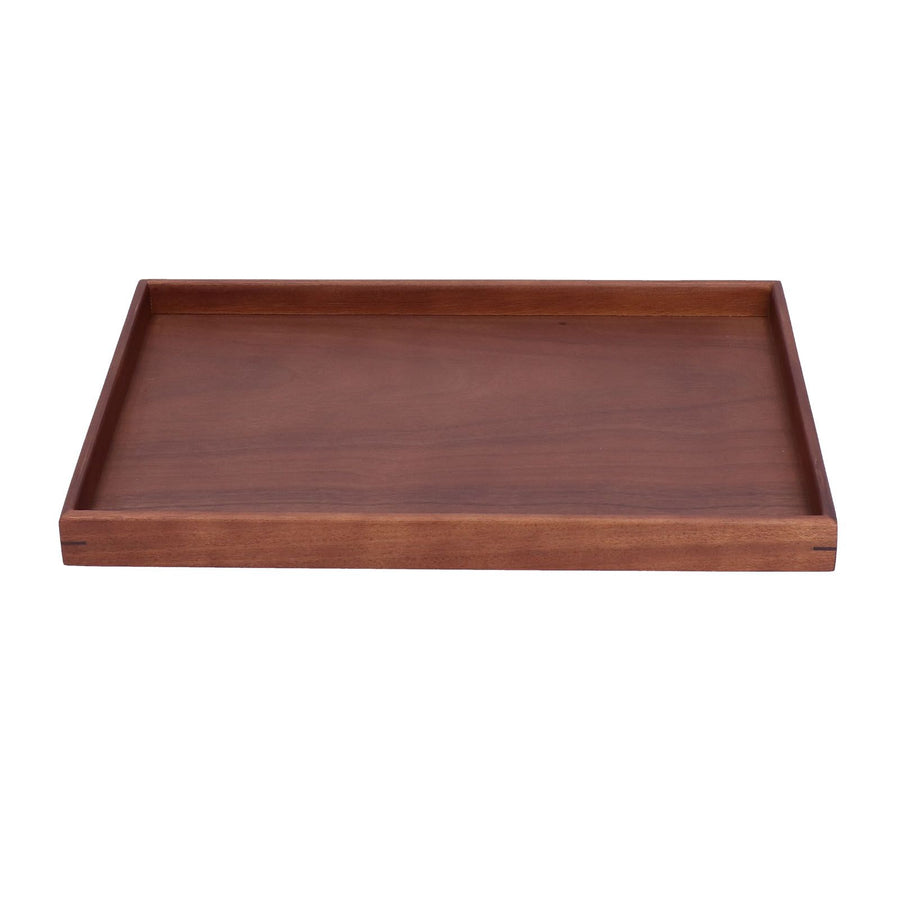 Walnut Tray Rectangular Tea Set Tea Cup Storage Plate Fruit Plate for Home Office Tea Food Fruit