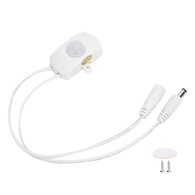 DC6V‑24V LED Strip Infrared Human Body Detect Sensor LED Infrared Body SensorWhite