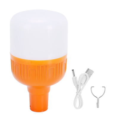 LED Emergency Light Bulb Portable USB Charging Lamp Bulb for Night Market Outdoor Camping