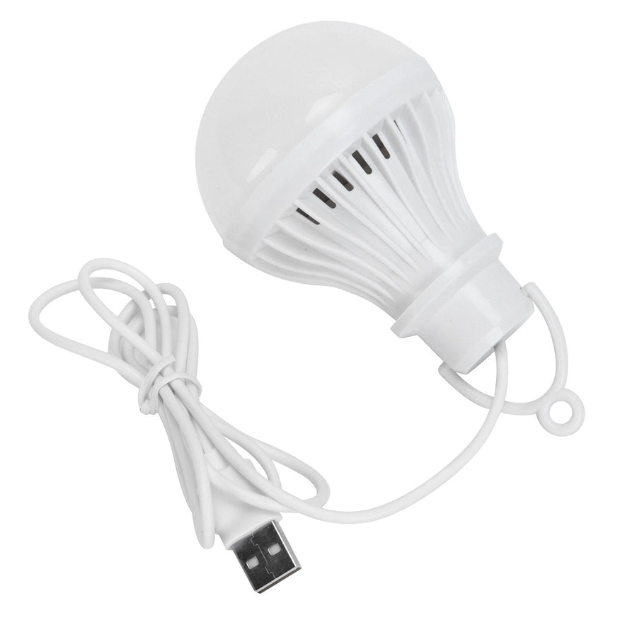Portable USB LED Energy Saving Lamp Bulb LED Emergency Light for Outdoor Camping 5V 7W
