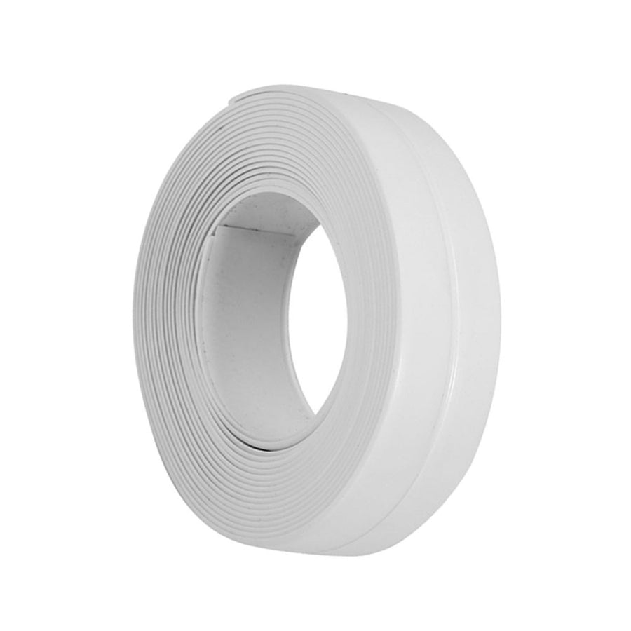 Self Adhesive Bath And Wall Sealing Strip Sink Basin Edge Trim Kitchen (#1 White 22mm x 3.2m)
