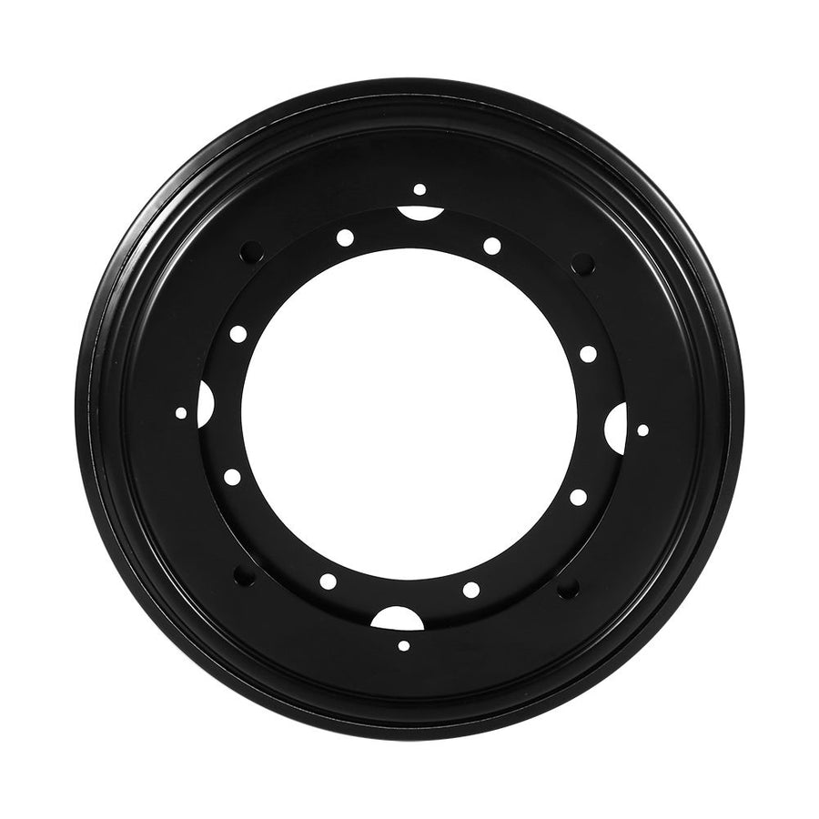 Heavy Duty Round Galvanized Lazy Susan Turntable Bearing Rotating Swivel Plate (9" Black)