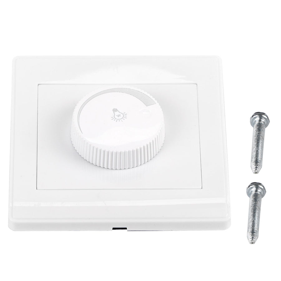 1Pcs Practical Home Wall Mounted Rotary Knob Lamp Brightness Controller Panel Dimmer Switch New