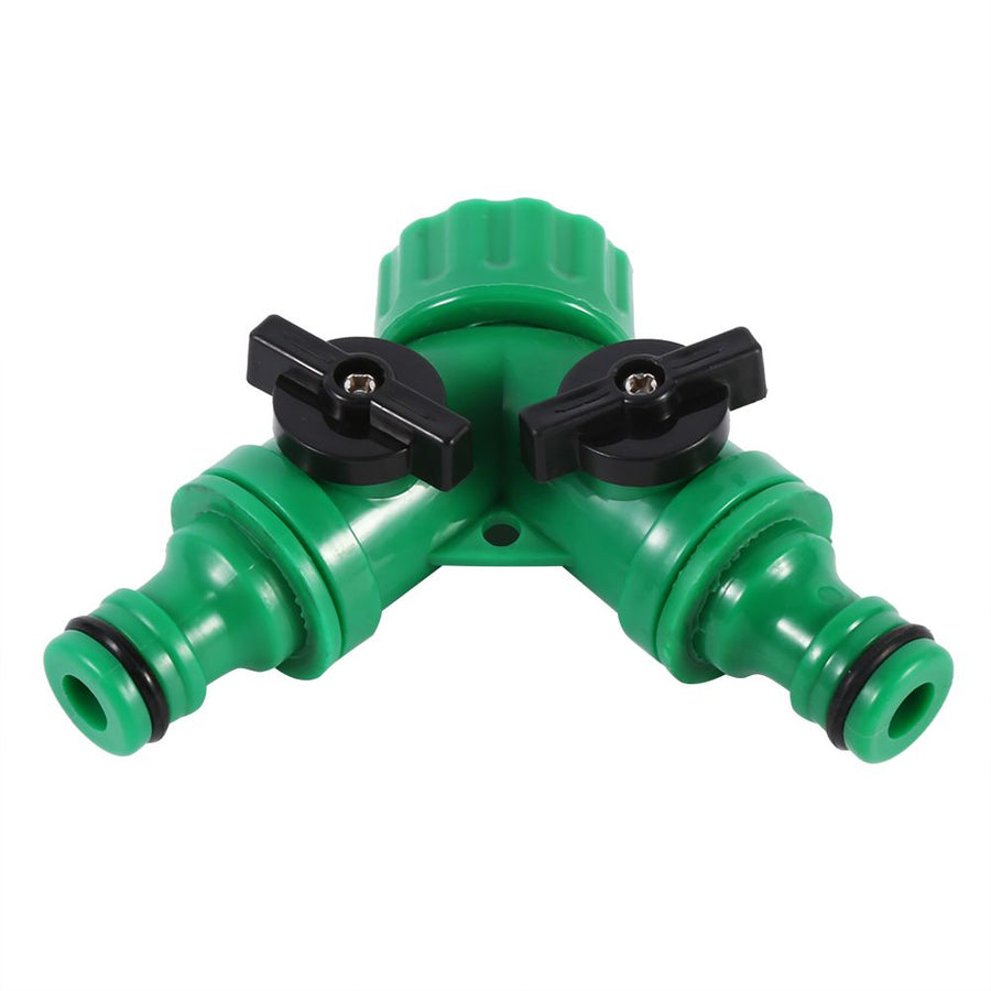 1Pcs 3‑Way Adapter Y Connector Adaptor Switch Garden Watering Drip Irrigation Hose Pipe 3/4"