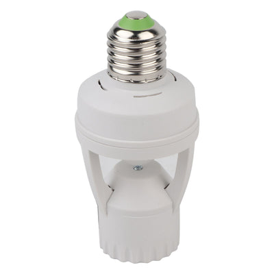 E27 LED Lamp Bulb Holder Light Switch Socket Adjustable Infrared Motion Sensor AC110-240V