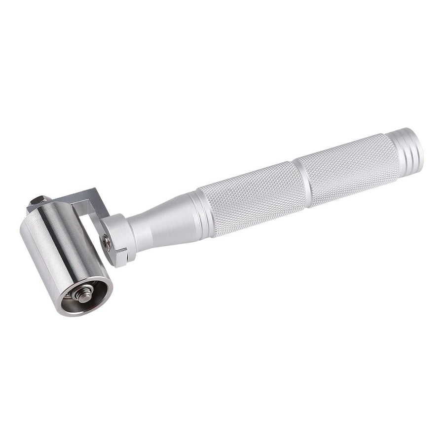 40mm Stainless Steel Flat Pressure Roller Wallpaper Apply DIY Hand Roller Plate Tool