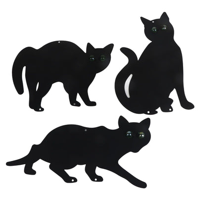 3 x Mental Scarers Cats Stop Pest Control Get Rid Pests Garden Scarer
