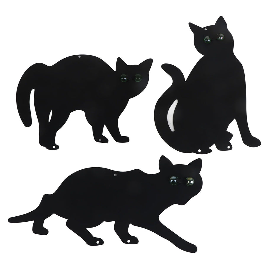 3 x Mental Scarers Cats Stop Pest Control Get Rid Pests Garden Scarer