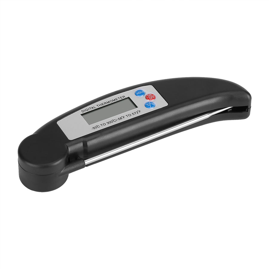 Cooking Food Probe Thermometer for Kitchen BBQ Meat Temperature Measurement Black