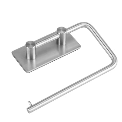 Wall Mounted Stainless Steel Roll Paper Holder Tissue Towel Rack for Bathroom Toilet