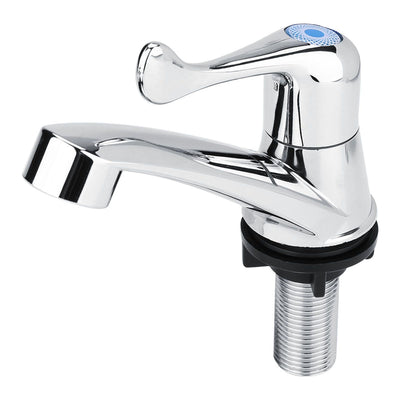 ABS Plastic Single Cold Faucet Water Tap Bathroom Basin Kitchen Sink Accessories(Tail G1/2)