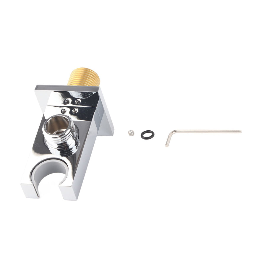 F‑Y290 Shower Outlet Elbow Holder For Hose Brass Head Bracket Wall Connector