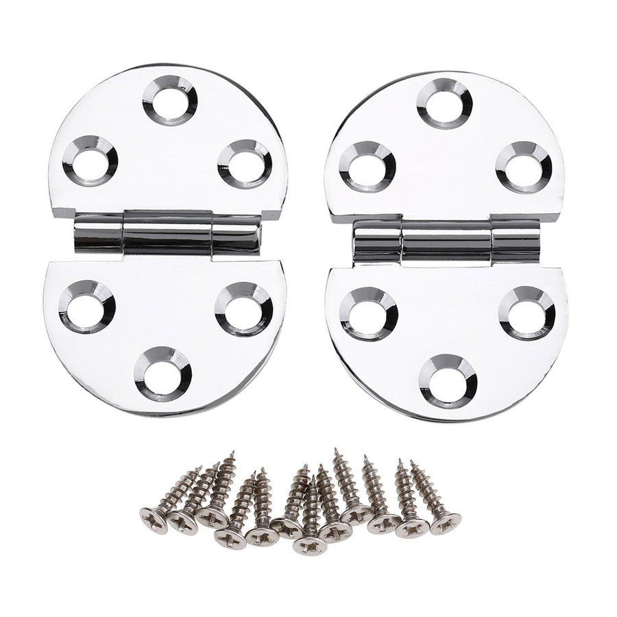 2PCS 180 Degree Copper Hinges for Folding Tabletop Sewing Machine Table