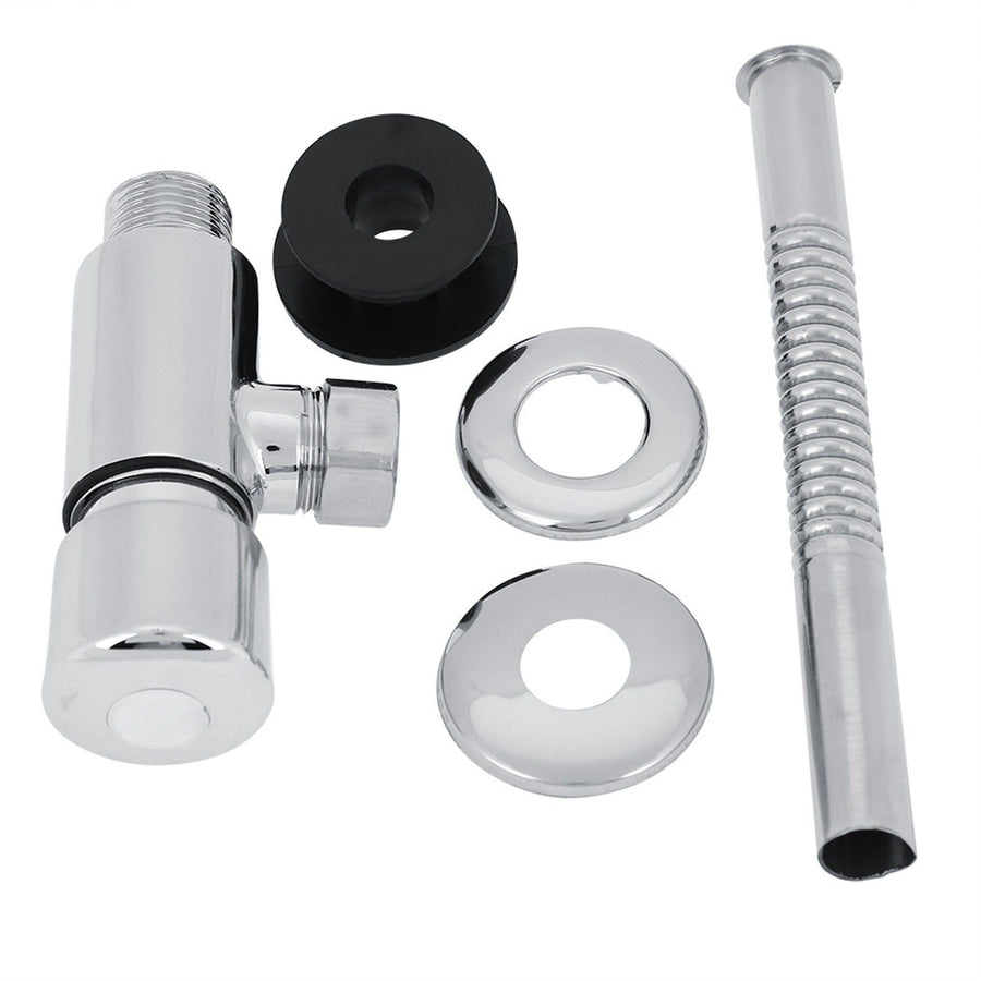 Durable Zinc Alloy Flush Valve Office Hotel Bathroom Toilet Hand Pressing Flushing Tool