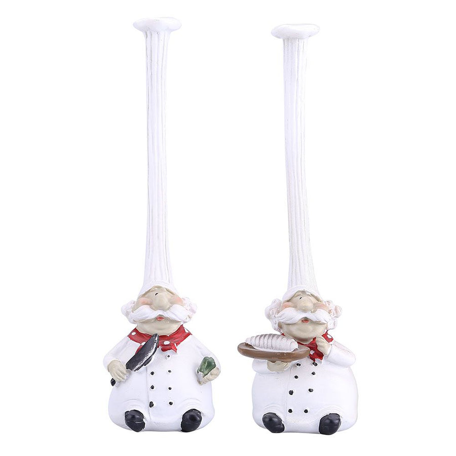 Creative Resin Kitchen Chef Figurine Decor House Restaurant Cafe Decorative Accessories Gift
