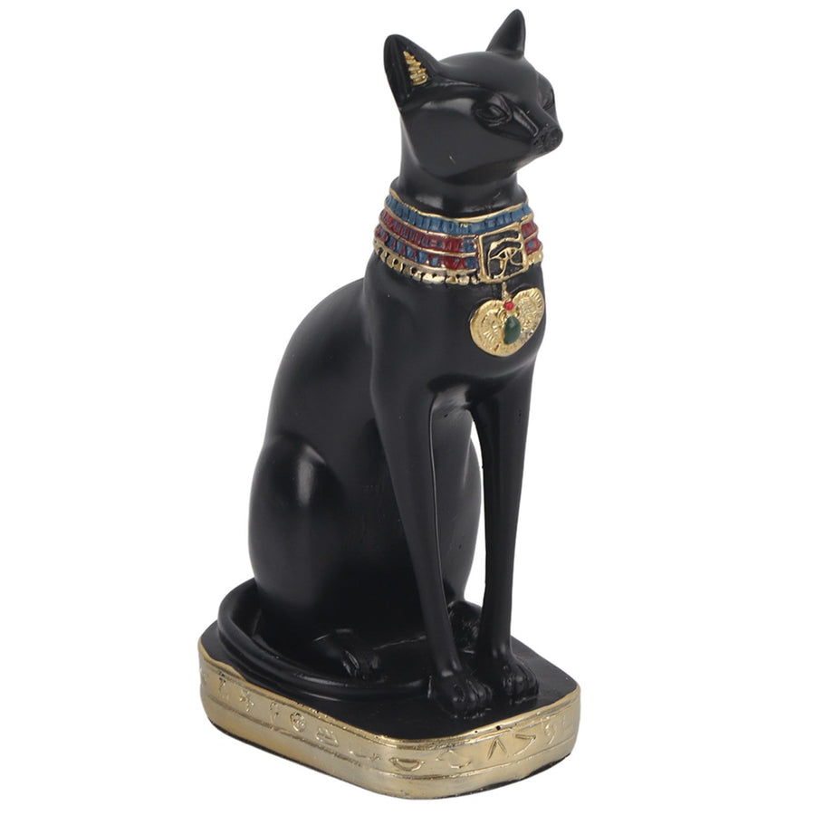 Egyptian Cat Resin Statue Figurine Household Room Ornament Crafts Gifts Home Decoration S