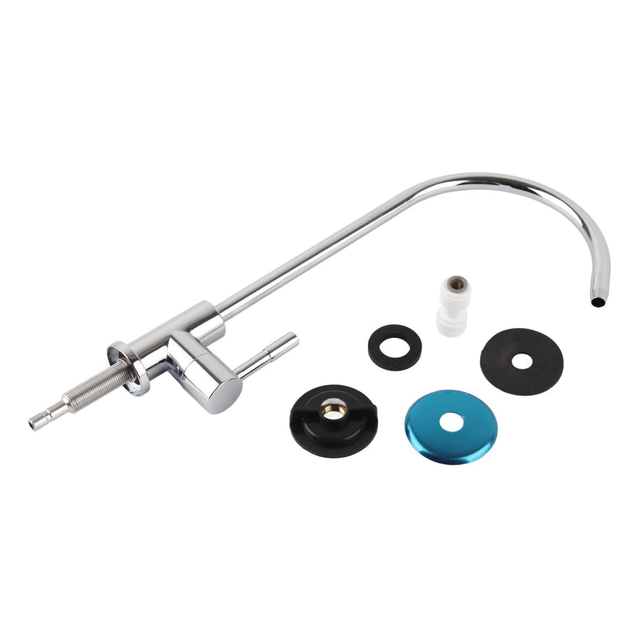 1/4'' Zinc Alloy Kitchen Faucet Tap Chrome Reverse Osmosis RO Drinking Water Filter