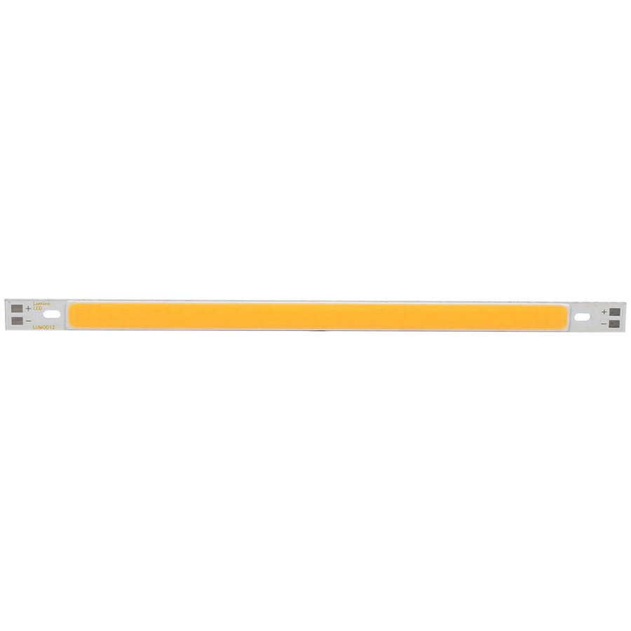 2pcs 10W COB LED Strip Lights Bulb Lamp 12-14V 1000LM for DIY 200x10MM Warm White