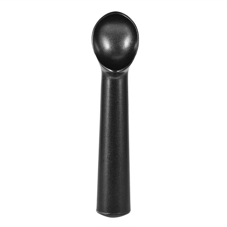 Portable Metal NOn stick Anti feeze Ice Cream Scoop Spoon Kitchen Tool (Matte Black)