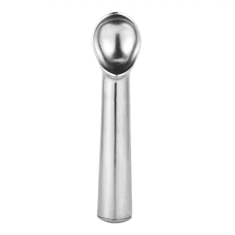Portable Metal NOn stick Anti feeze Ice Cream Scoop Spoon Kitchen Tool (Bright Silver)