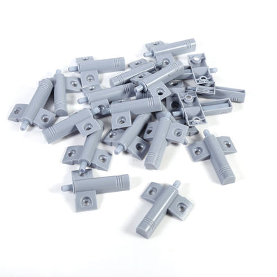 20Pcs/Lot Kitchen Cabinet Door Stop Drawer Soft Quiet Close Closer Damper Buffers Gray/White