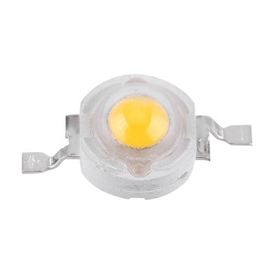 50pcs SMD 1W LED Lamp Beads Bulb Chip For Floodlight Spotlight Energy saving Warm White