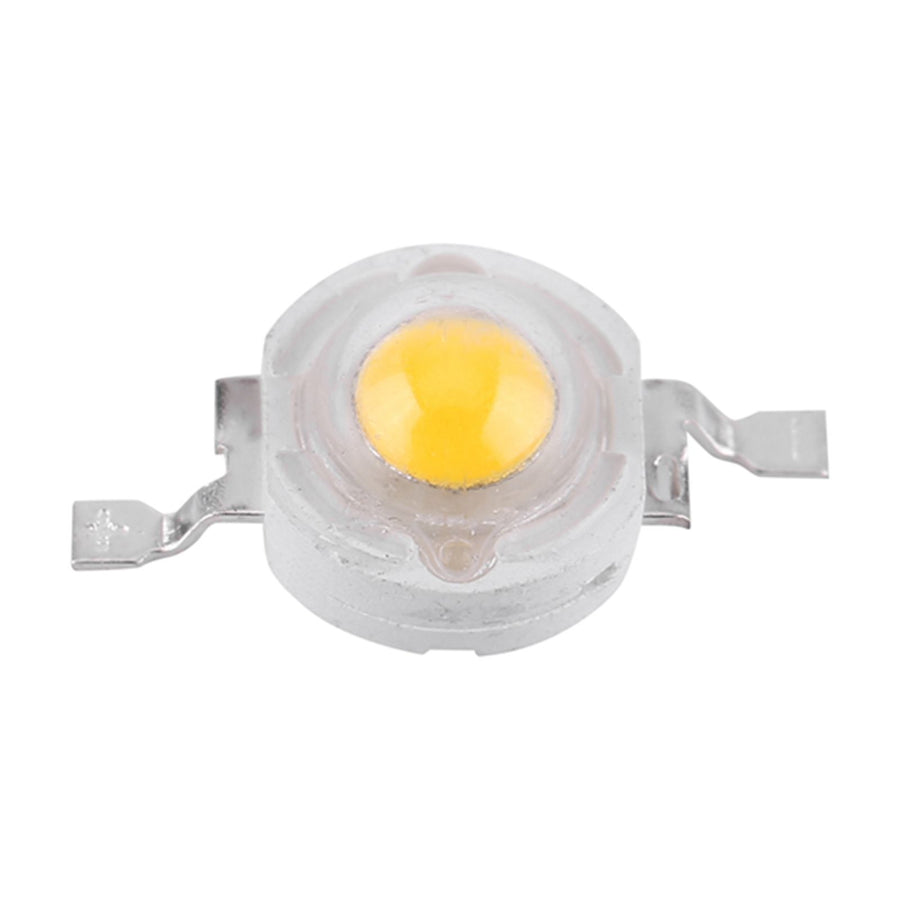 50pcs SMD 1W LED Lamp Beads Bulb Chip For Floodlight Spotlight Energy saving Warm White