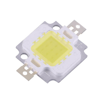 10Pcs 10W LED SMD Chip COB DC 9‑10V For Lamp Flood Light Beads Bulb High Power Cool White