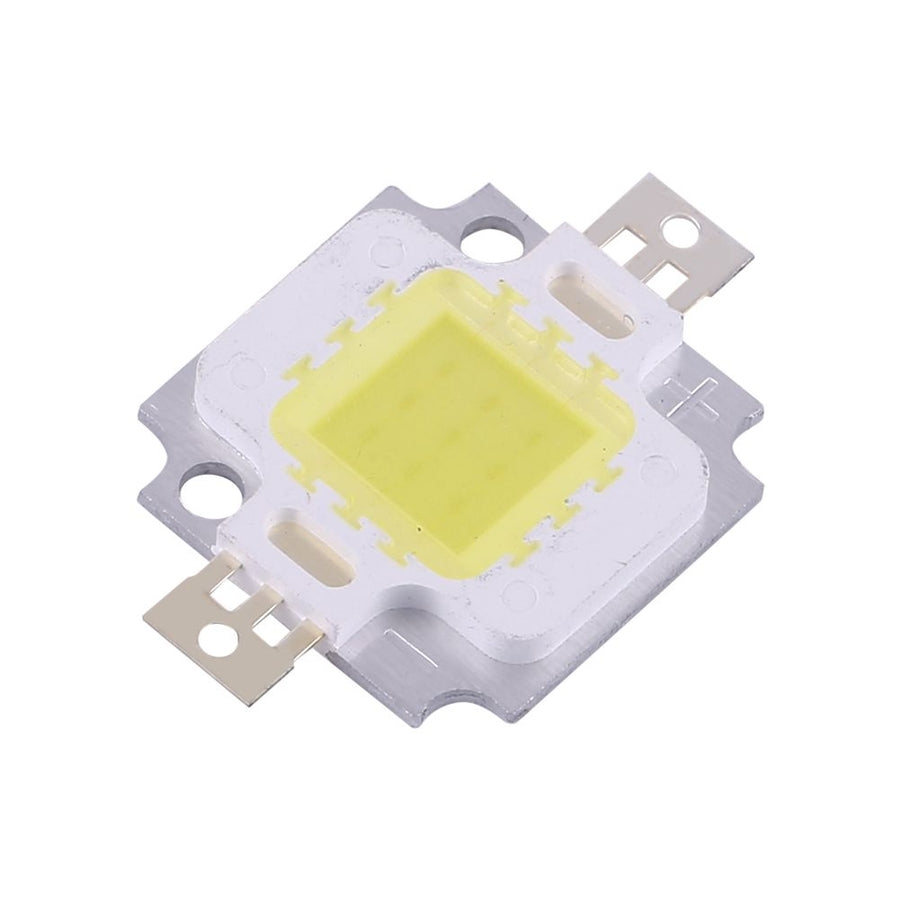 10Pcs 10W LED SMD Chip COB DC 9‑10V For Lamp Flood Light Beads Bulb High Power Cool White