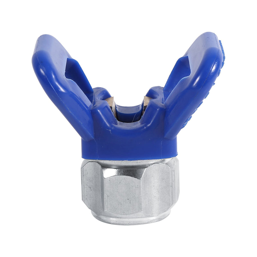 Airless Paint Spray Sprayer Gun Tip Guard Nozzle Seat Replacement Universal Tool Blue New