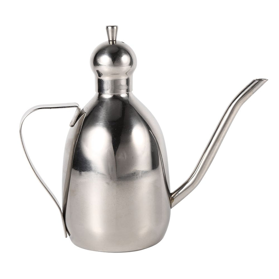 1Pc 0.35L Stainless Steel Olive Oil Dispenser Vinegar Pot Bottle Home Kitchen Use Hot