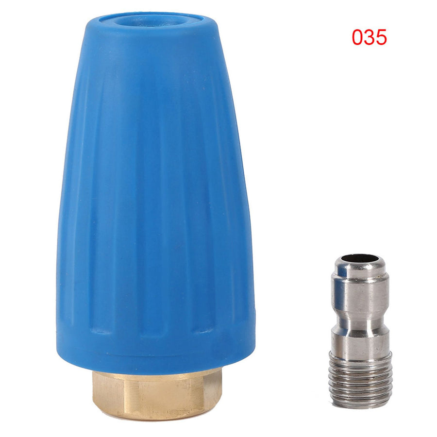 1/4" Quick Connect High Pressure Washer Cleaner Accessory Spray Turbo Nozzle 3000PSI 3.5