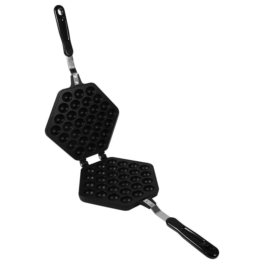 1x Aluminum Alloy NOn stick DIY Eggettes Pan Egg Bubble Cake Baking Mold Plate Using for Home