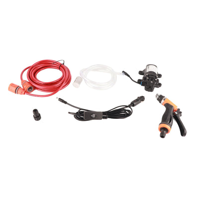 12V High Pressure Electric Car Washer Cleaning Machine Water Pump Trigger Spray Gun Washing Kit