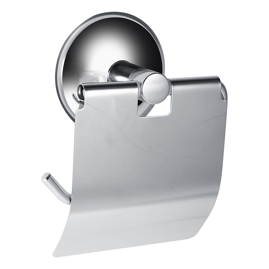 1Pc Stainless Steel Bathroom Toilet Wall Mounted Suction Paper Roll Holder Tissue Rack New