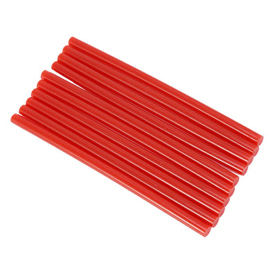 10pcs set 7 * 150mm Colorful Hot Melt Glue Adhesive Sticks for 20W Small Power Gun Red