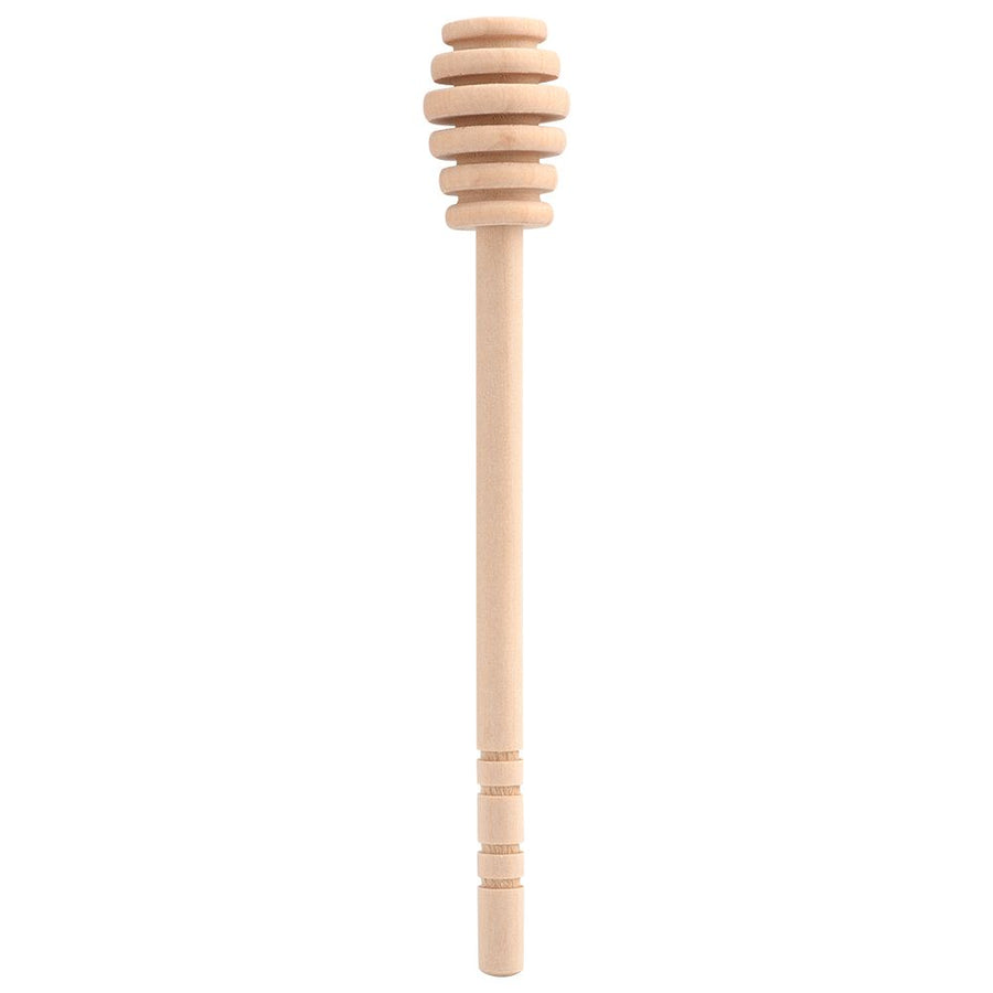 50Pcs/set Household Wooden Jam Honey Dipper Jar Dispensing Collecting Stirring Rod Stick 16cm