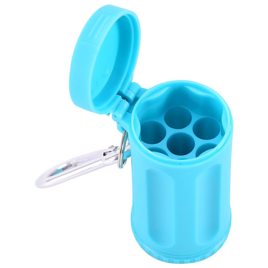 Silicone Portable Travel Car Ashtray Auto Cigarette Cup Holder Smoking Accessories Blue