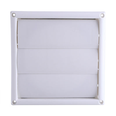 1 PC Plastic Air Vent Grille Cover 3 Flaps Wall Duct Ventilation Grill With Net New 20*20cm