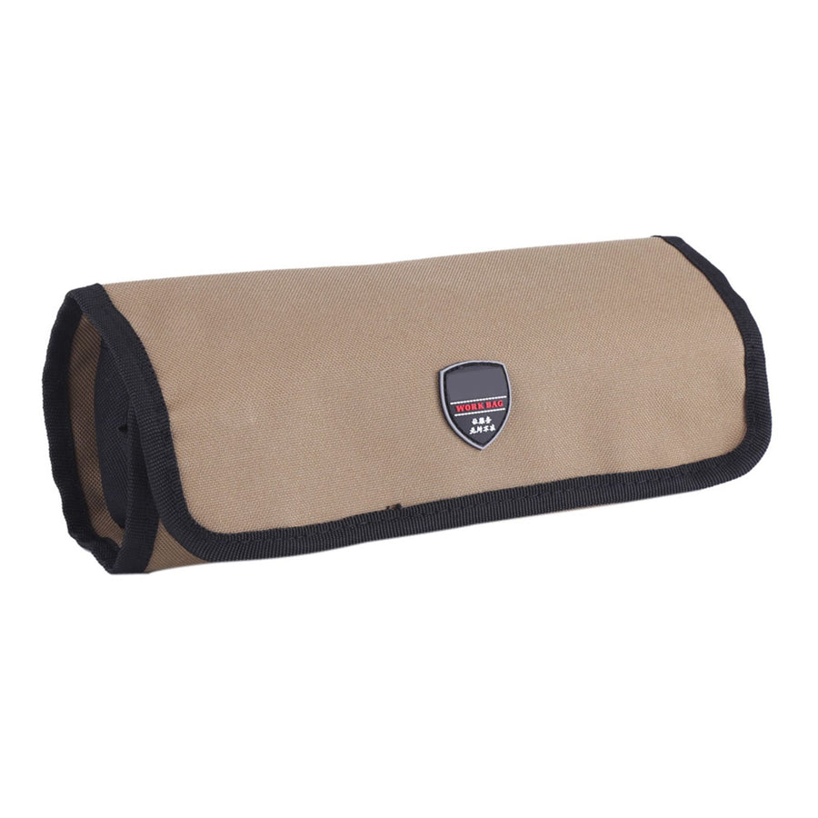 36 * 25cm Durable Waterproof Canvas Electrician Roll Up Hardware Tools Storage Bag