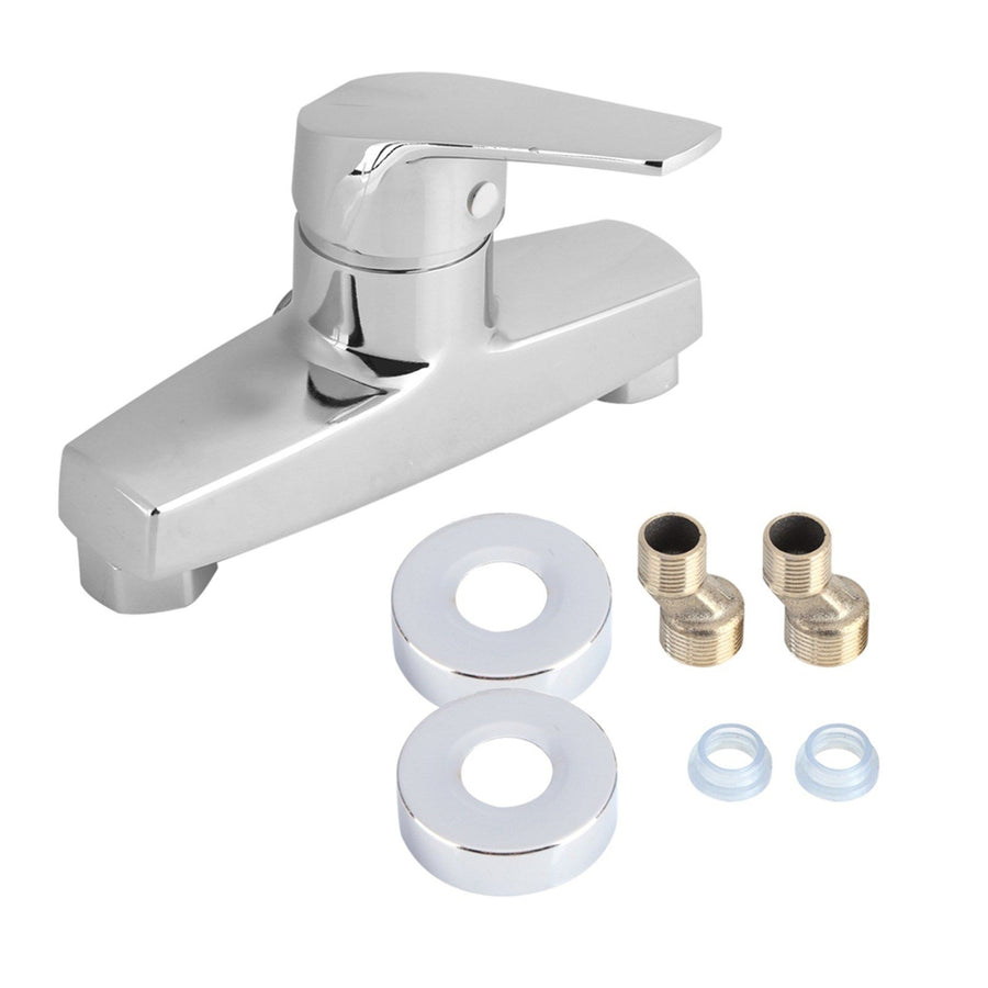 Zinc Alloy Bathroom Bathtub Single Handle Faucet Wall Mounted Bath Shower Valve Mixer Tap