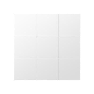 25pcs DIY Square Mirror Wall Stickers 15cm Self adhesive Tiles 3D Mirror Decor for DIY Acryli