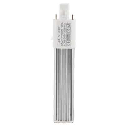 6W 2-Pin LED Compact Lamp Horizontal Recessed Tube Light Bulb Lighting Fixtures GX23 Cool White