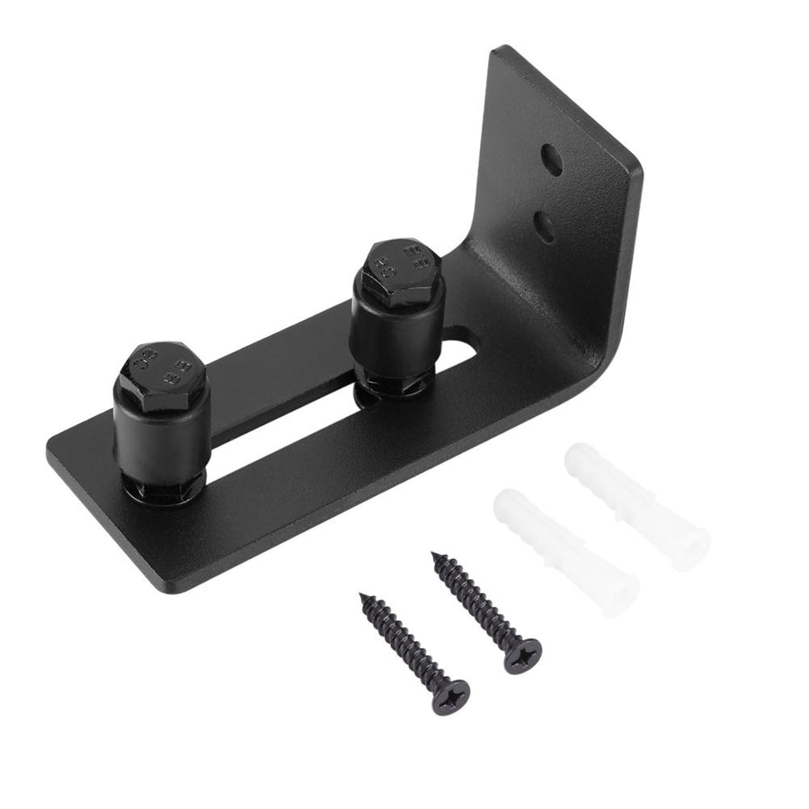 Carbon Steel Adjustable Wall Mount Sliding Barn Door Bottom Floor Guide Hardware