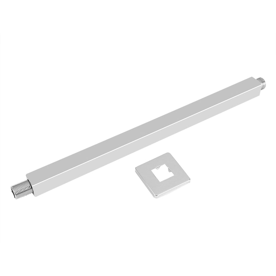 Stainless Steel Wall Mounted Shower Extension Arm Stretching Rain Showering Head