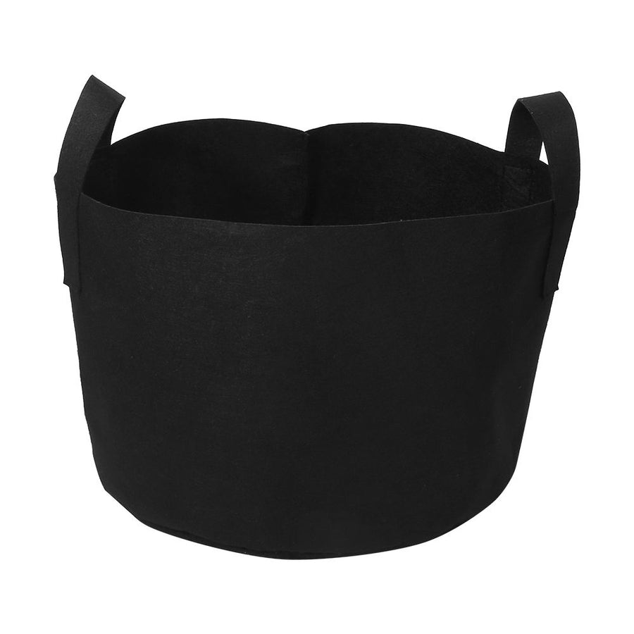 Black Plants Growing Bag Vegetable Flower Aeration Planting Pot Container (10 Gallon 28 x 40cm)