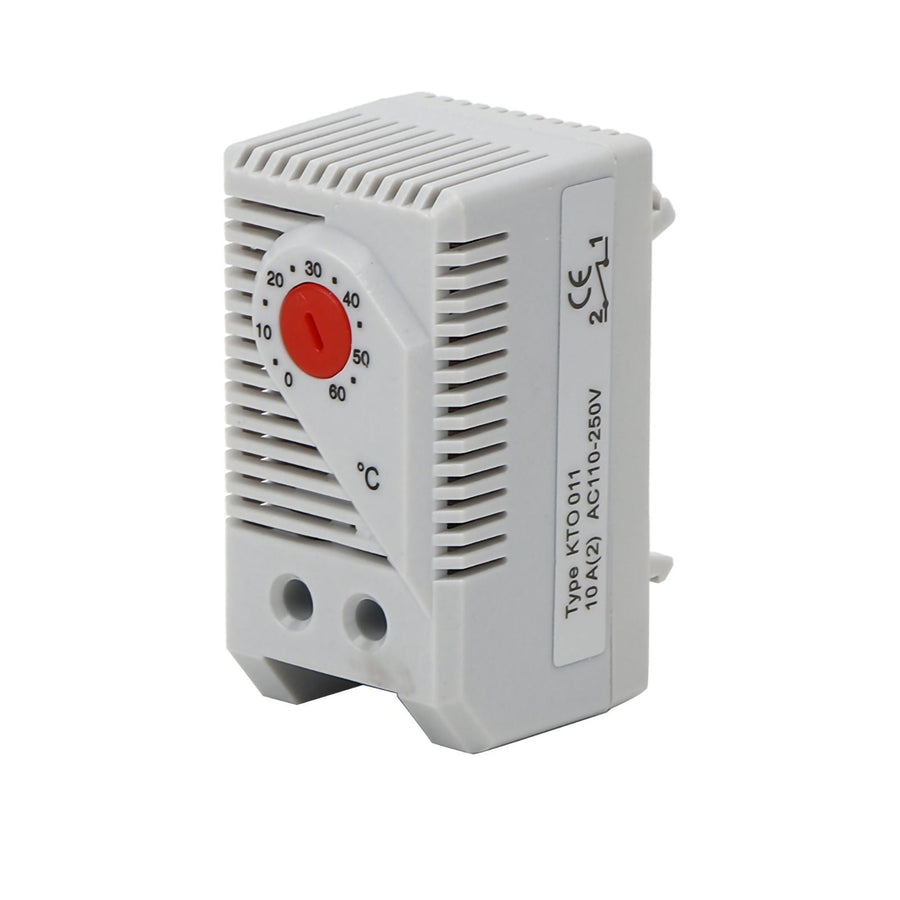 1Pc 0-60℃ Adjustable Compact Electric Mechanical Thermostat Temperature Controller Switch New