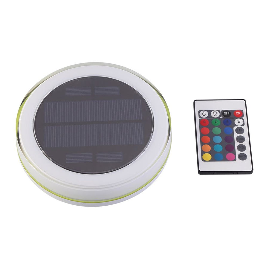 Solar RGB Decoration Lamp LED Pond Swimming Pool Floating Fountain Light with Remote Control